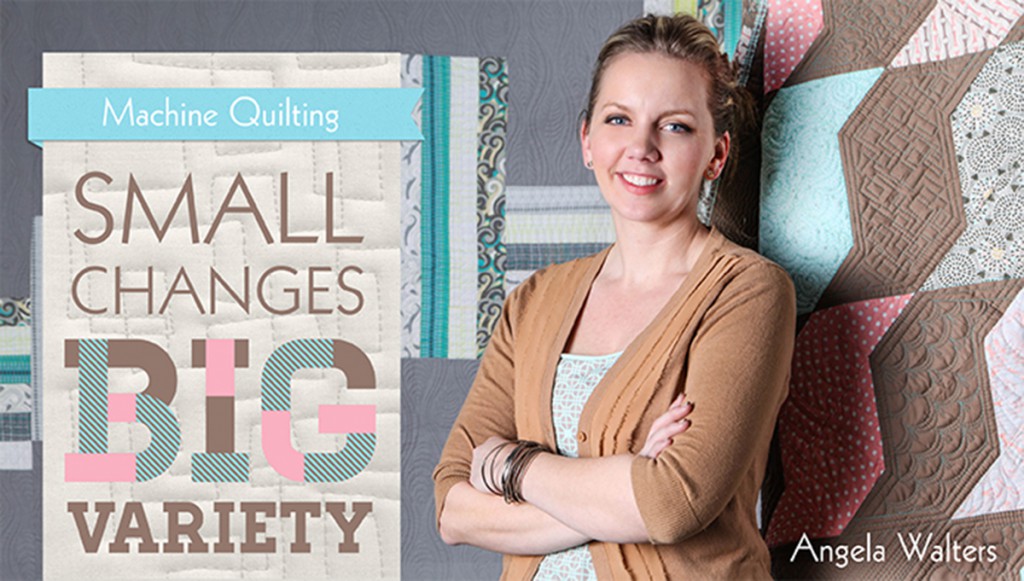 One of Angela's many quilting classes with Craftsy 