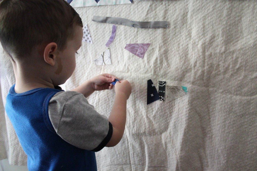 Keeping the kids busy when you are busy sewing